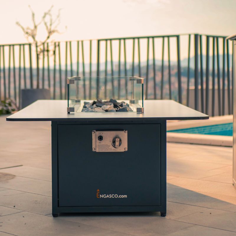 Engasco Lounge 130cm X 60/70cm Fire Table