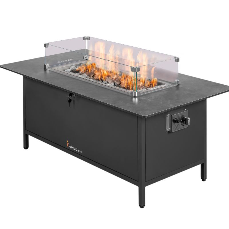 Engasco Lounge 130cm X 60/70cm Fire Table