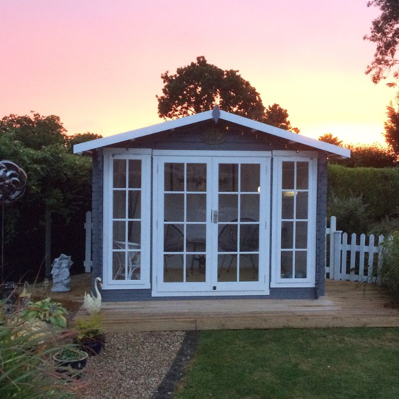 Shire Eppings 12x10 28mm Log cabin