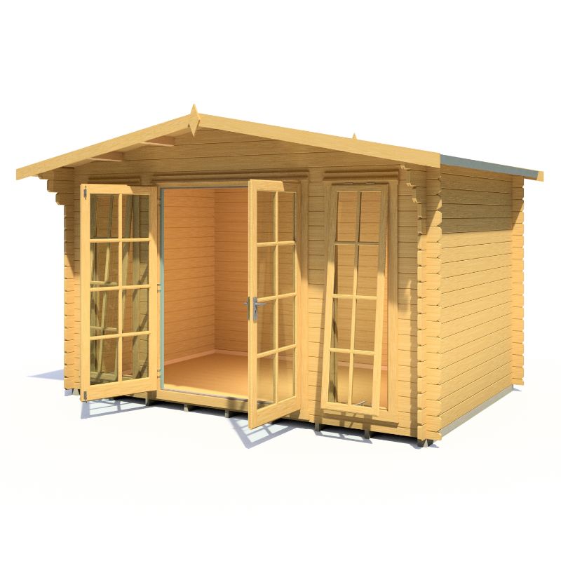 Shire Eppings 12Gx8 28m Log cabin