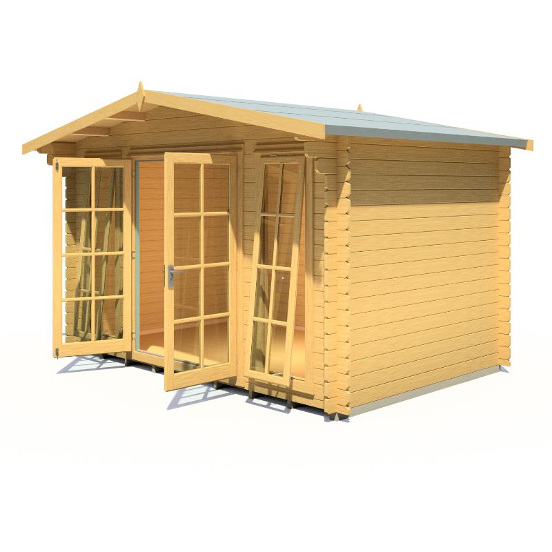 Shire Eppings 12Gx8 28m Log cabin