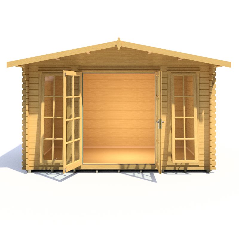 Shire Eppings 12Gx8 28m Log cabin