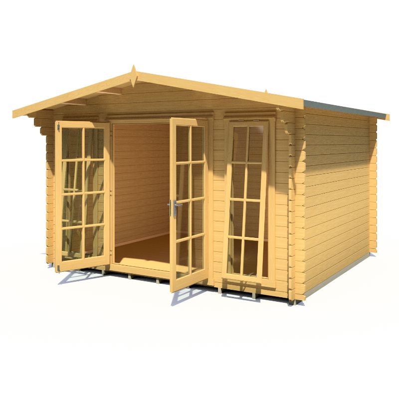 Shire Eppings 12Gx10 28m Log cabin