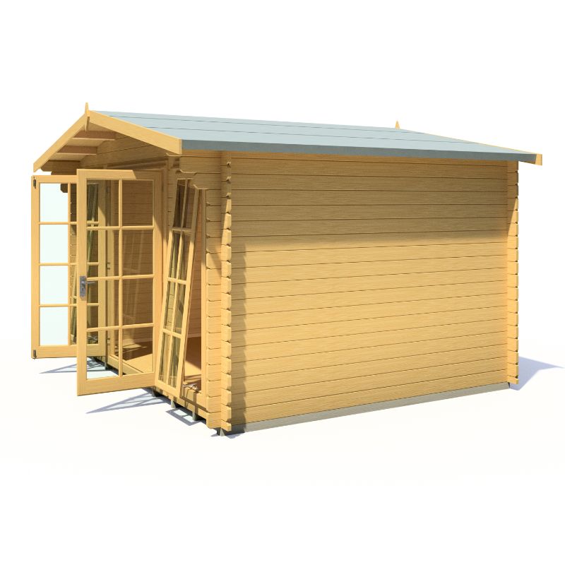 Shire Eppings 12Gx10 28m Log cabin