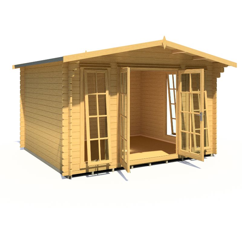 Shire Eppings 12Gx10 28m Log cabin
