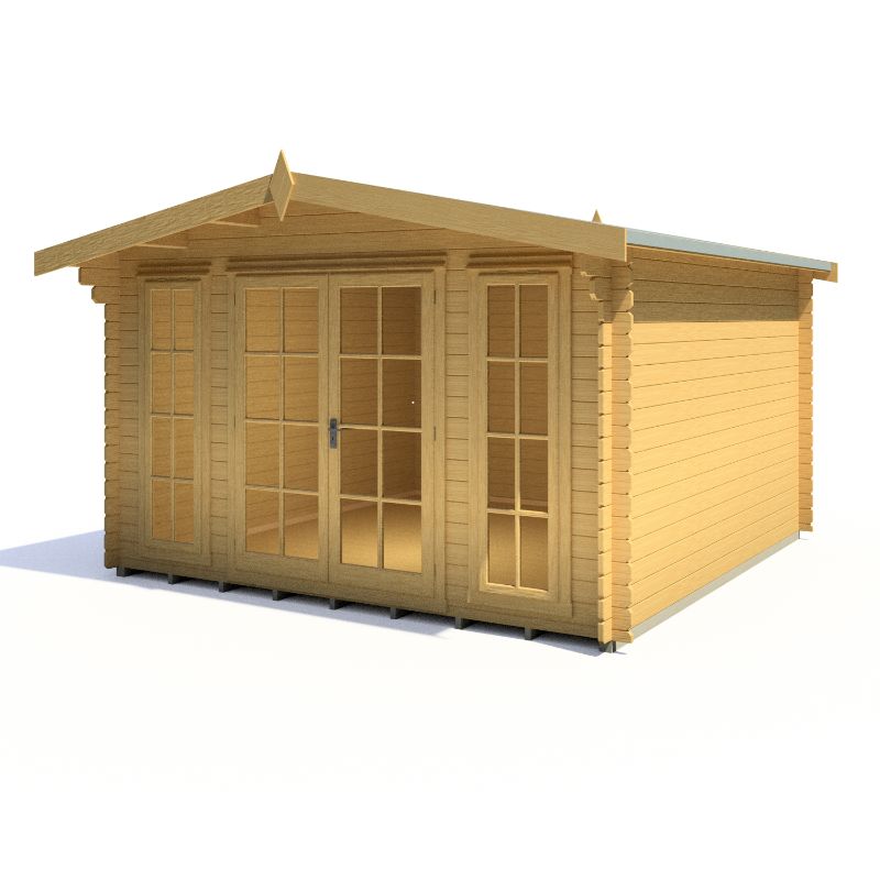 Shire Eppings 12Gx12 28m Log cabin