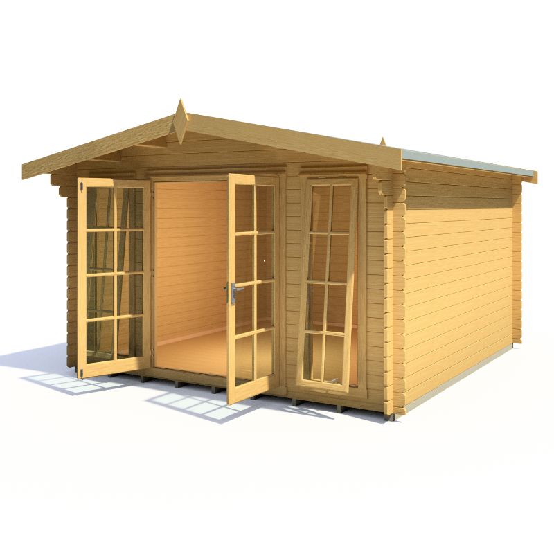 Shire Eppings 12Gx12 28m Log cabin
