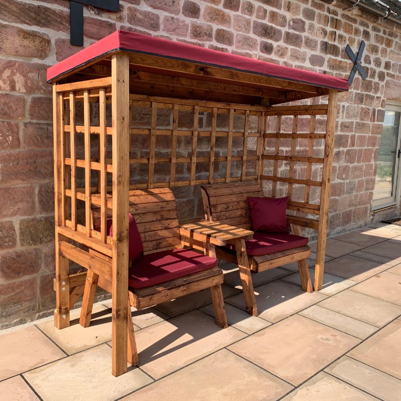 Charles Taylor - Grand Henley Twin Arbour Burgundy