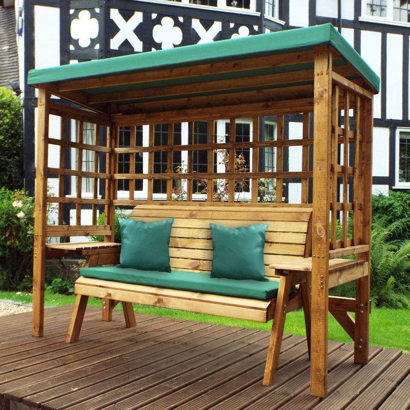 Charles Taylor - Wentworth Three Seater Arbour Green