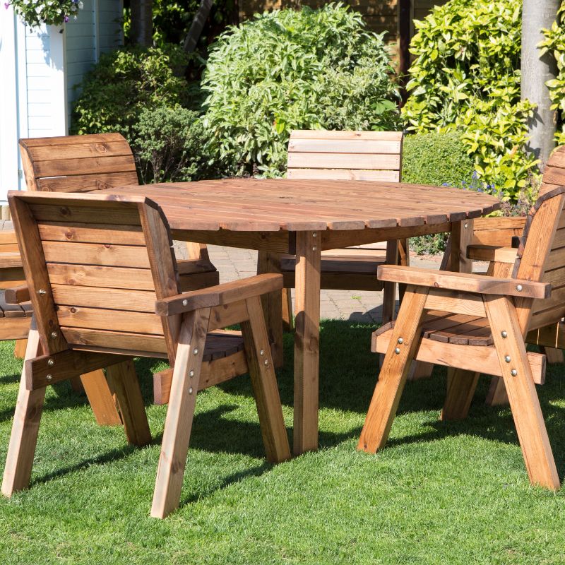 Charles Taylor - Six Seater Circular Table Set