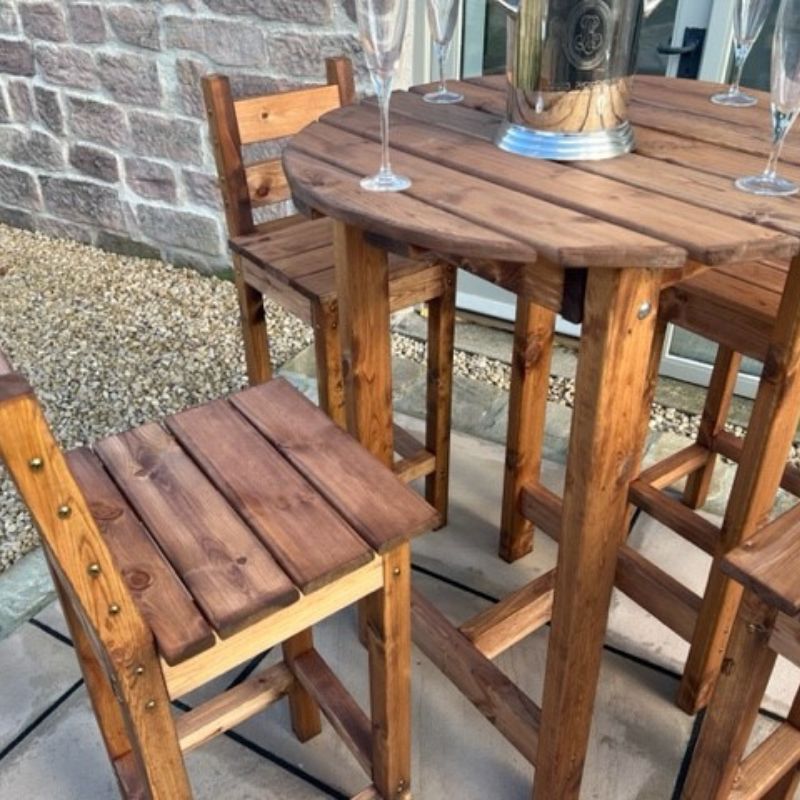 Charles Taylor - Deluxe Alfresco Bar Set Four Seater