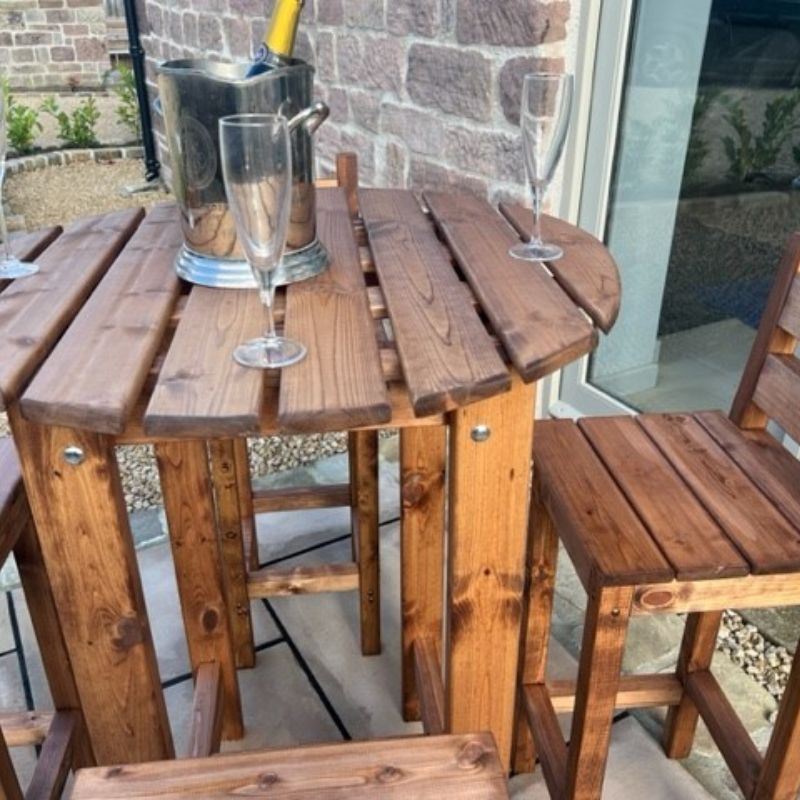 Charles Taylor - Deluxe Alfresco Bar Set Four Seater