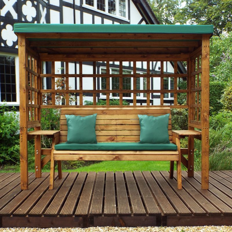 Charles Taylor - Wentworth Three Seater Arbour Green