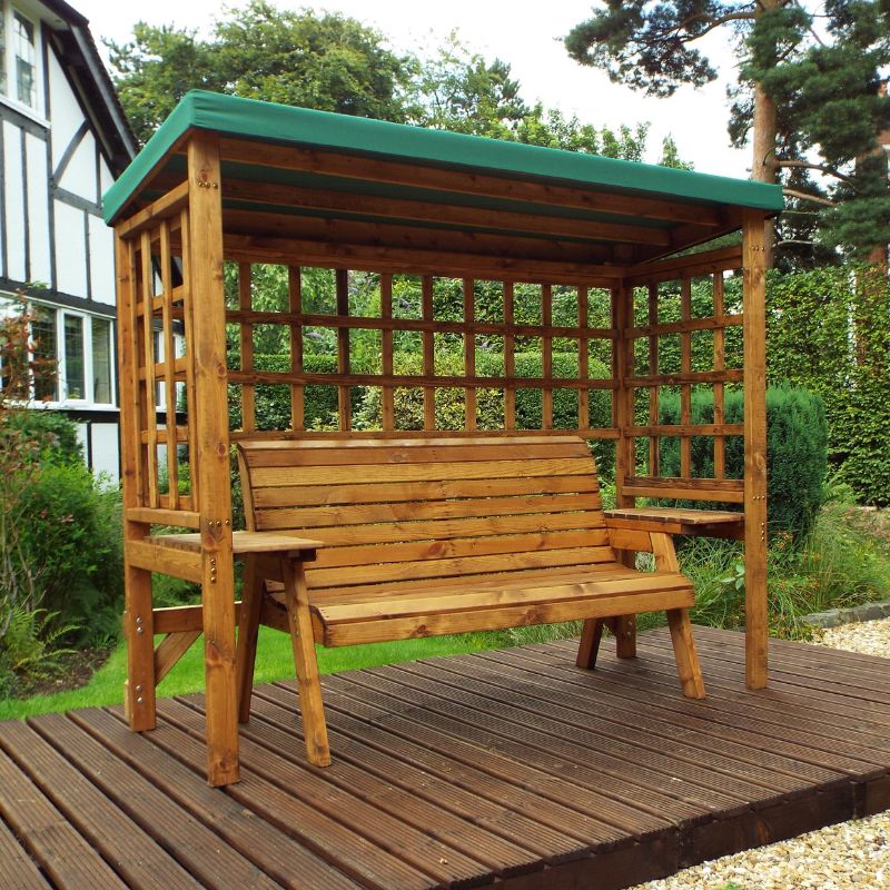 Charles Taylor - Wentworth Three Seater Arbour Green