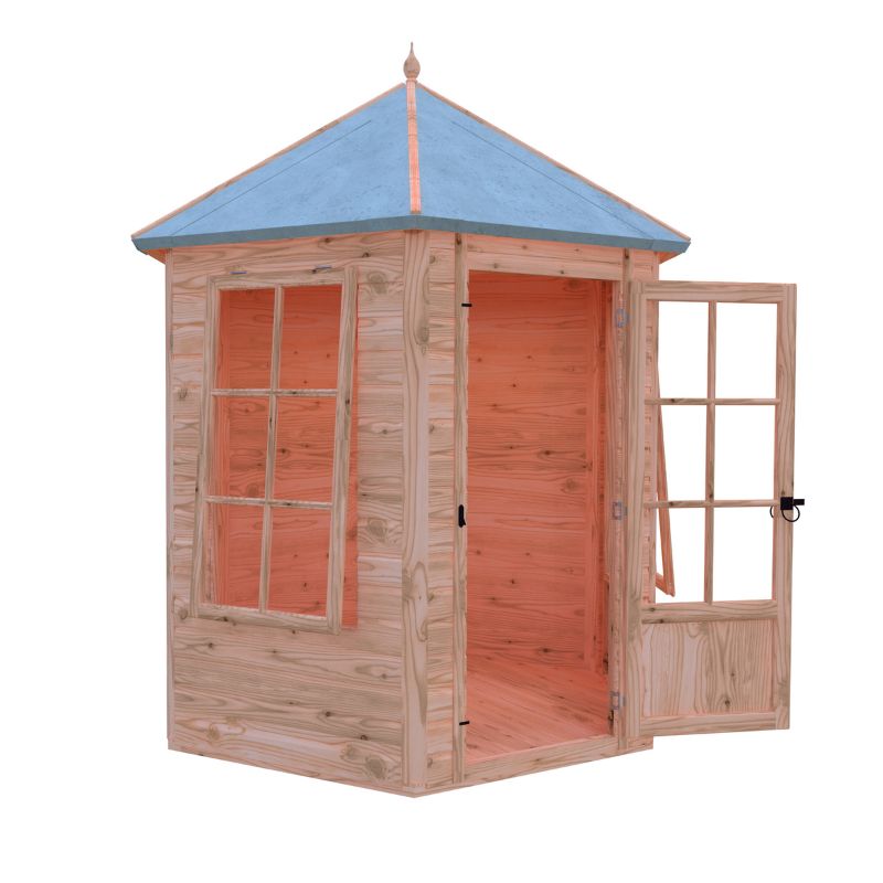 Shire Gazebo Spec change to T&G Roof 6x6 Summerhouse