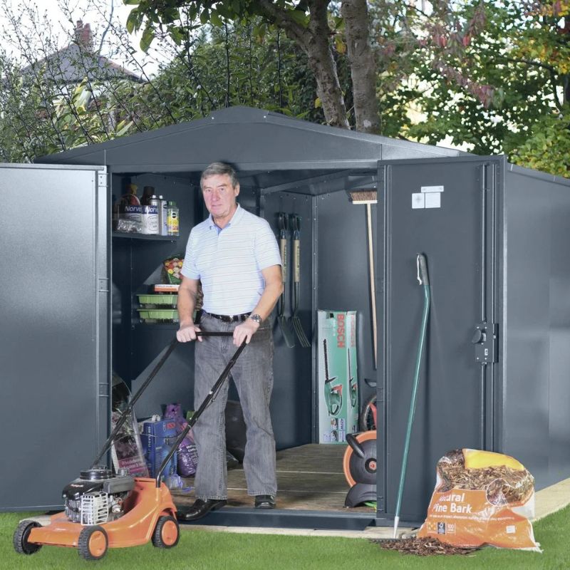 Asgard Gladiator Plus2 7x14 Metal Garden Shed - Police Preferred Specification -Installation Available (Copy)
