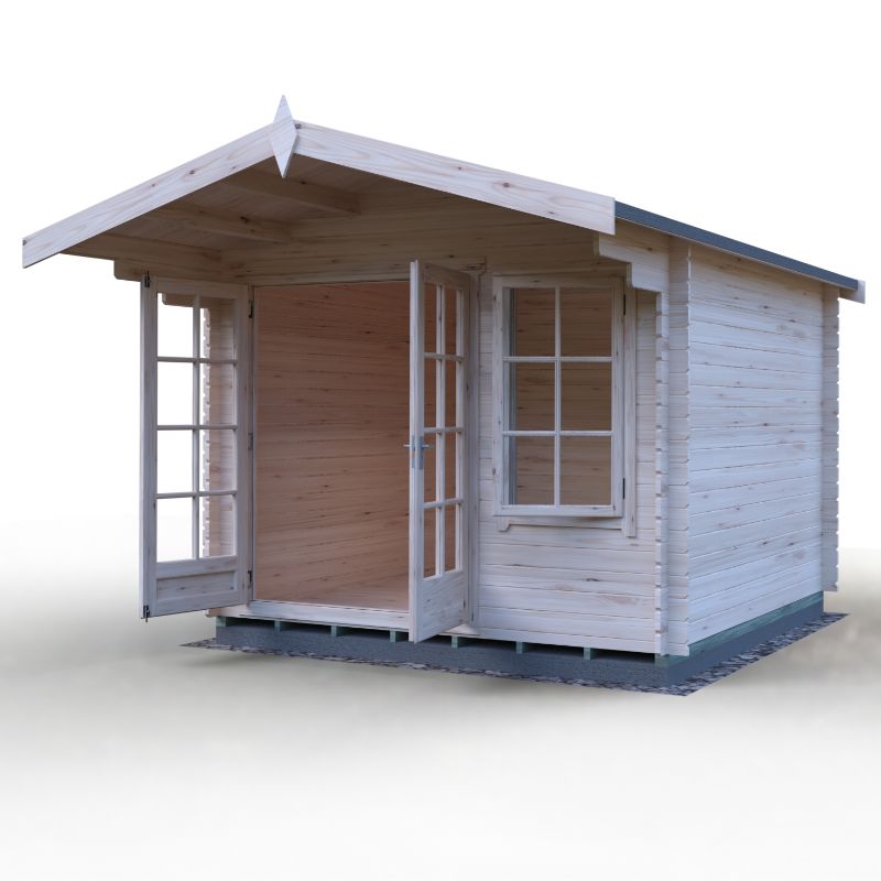 Shire Glenmore 10x10 28mm Log cabin