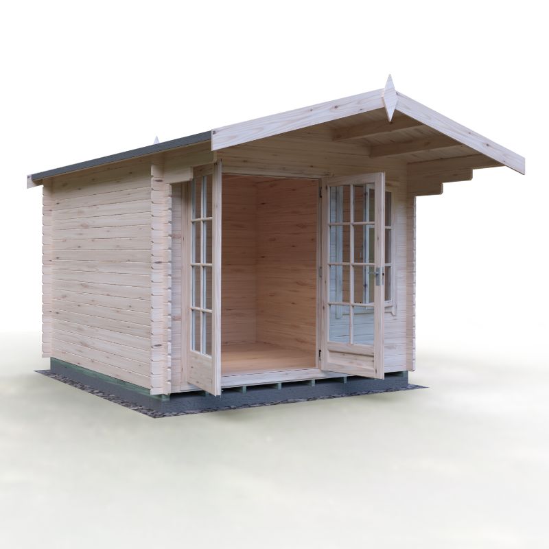 Shire Glenmore 10x10 28mm Log cabin