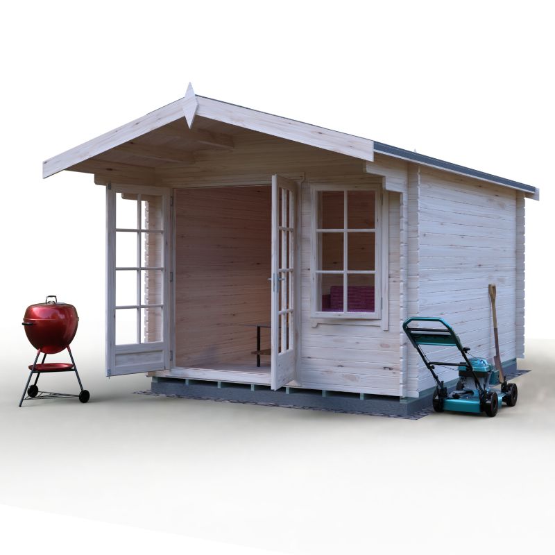 Shire Glenmore 10x12 28mm Log cabin