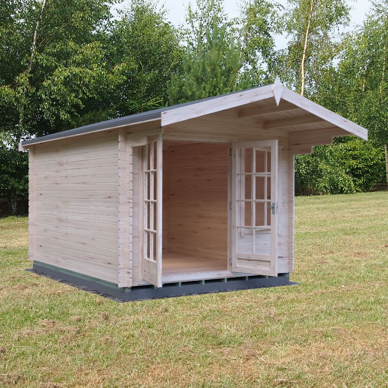 Shire Glenmore 10x12 28mm Log cabin