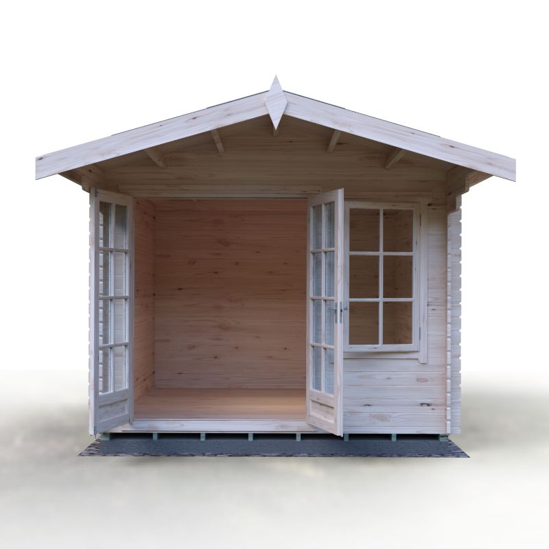 Shire Glenmore 10x12 28mm Log cabin