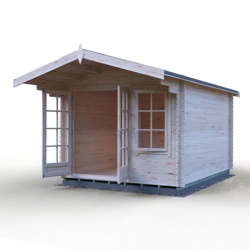 Shire Glenmore 10x12 28mm Log cabin