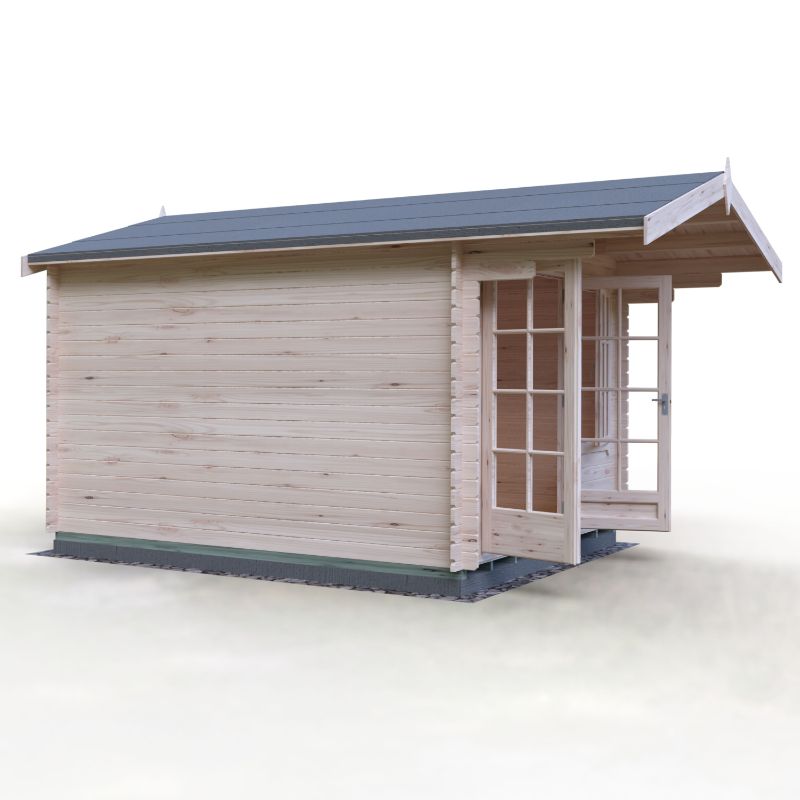 Shire Glenmore 10x12 28mm Log cabin