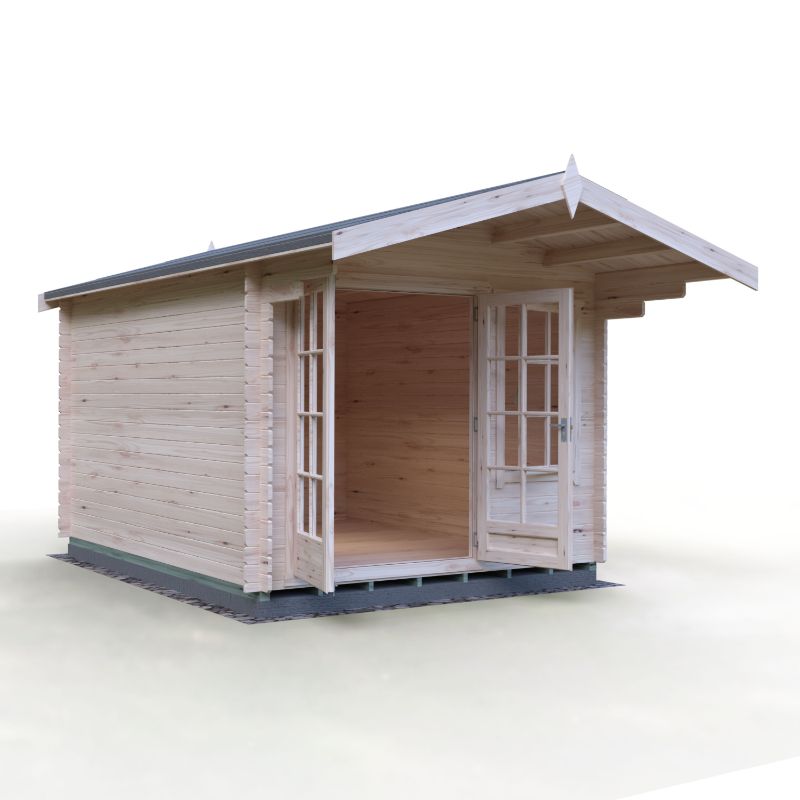 Shire Glenmore 10x12 28mm Log cabin