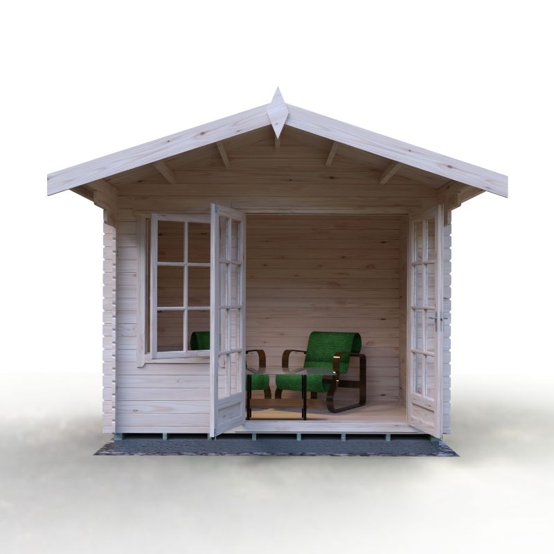 Shire Glenmore 10Gx8 28m Log cabin