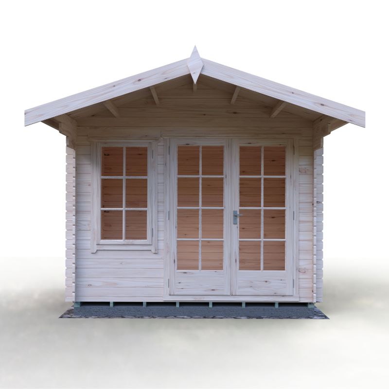 Shire Glenmore 10x8 28mm Log cabin