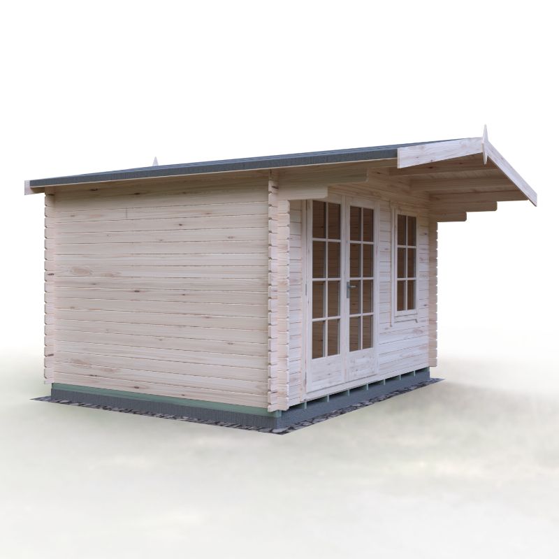Shire Glenmore 12x10 28mm Log cabin