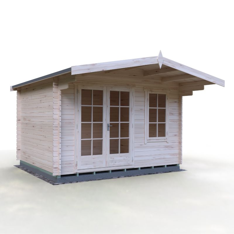 Shire Glenmore 12x10 28mm Log cabin