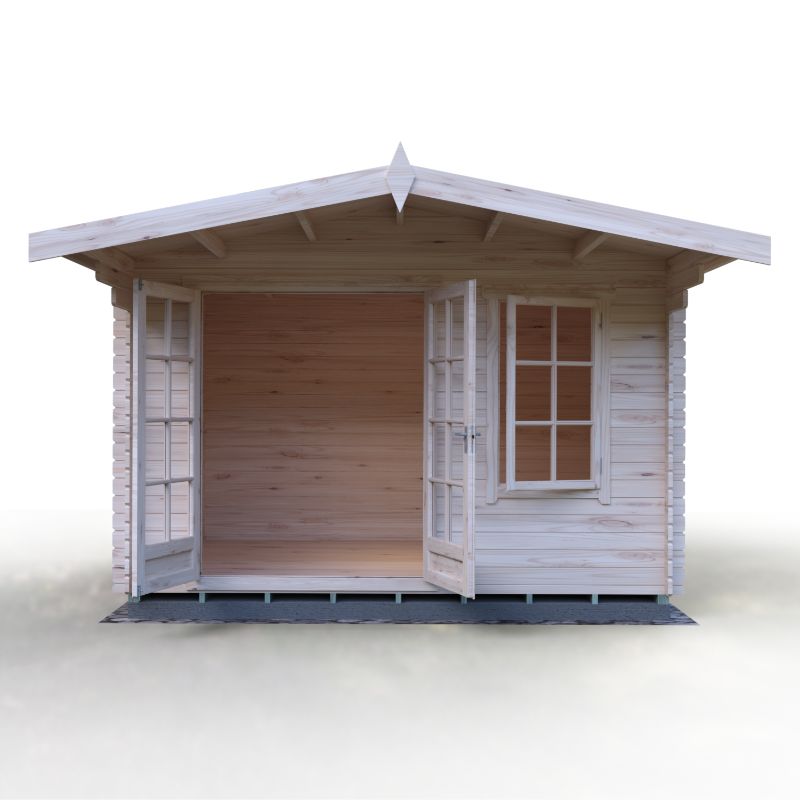 Shire Glenmore 12x10 28mm Log cabin