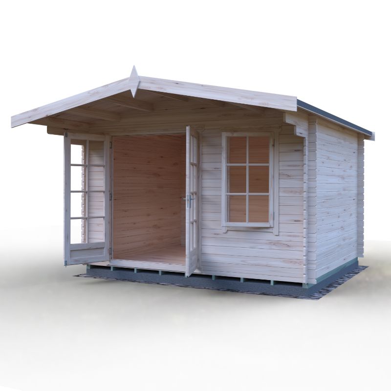 Shire Glenmore 12x10 28mm Log cabin