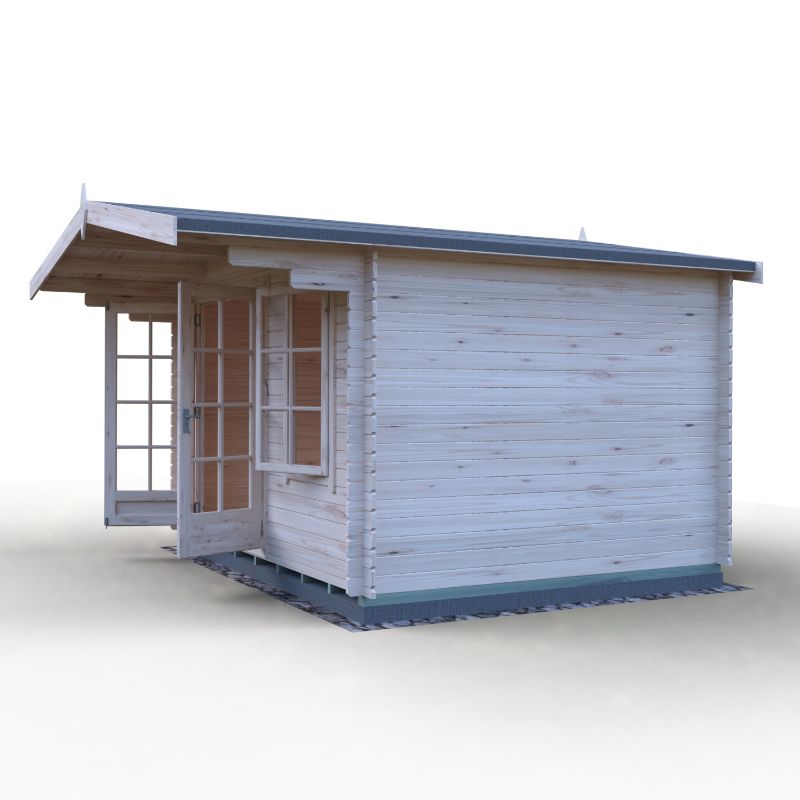 Shire Glenmore 12x10 28mm Log cabin