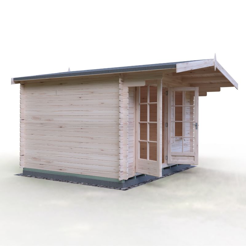 Shire Glenmore 12x10 28mm Log cabin