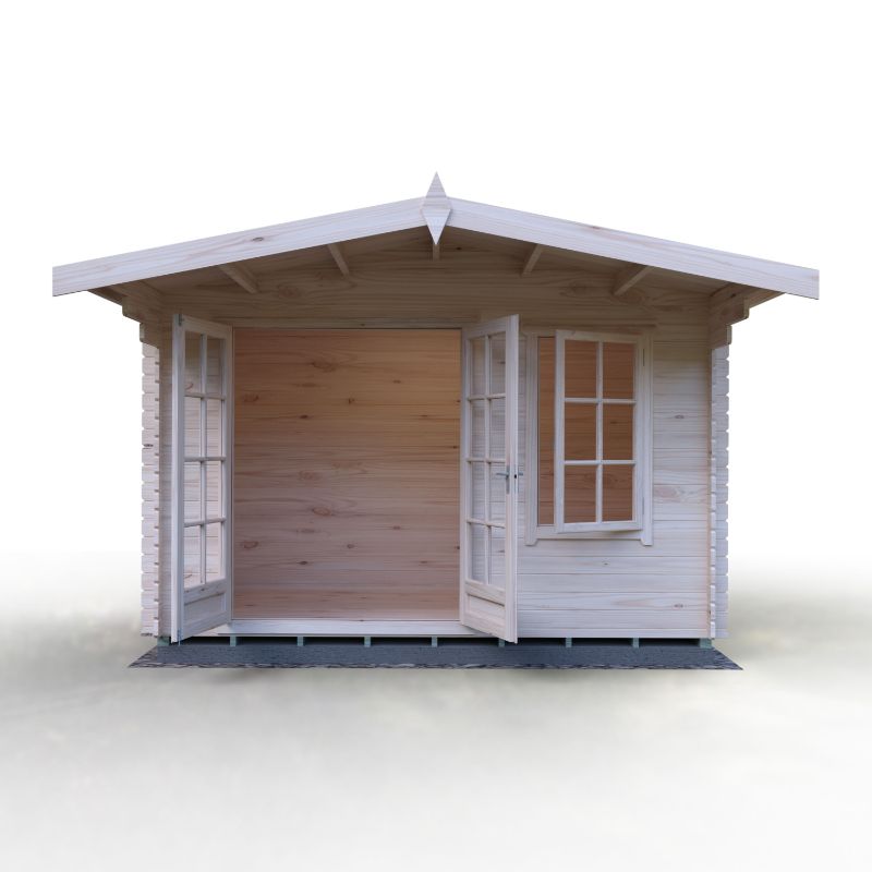 Shire Glenmore 12x8 28mm Log cabin
