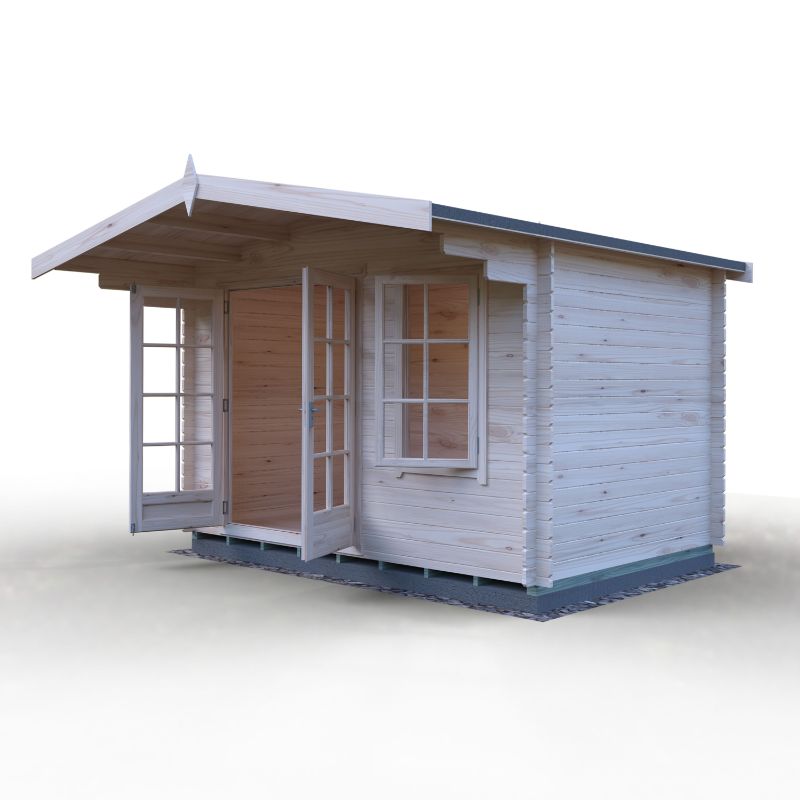 Shire Glenmore 12x8 28mm Log cabin