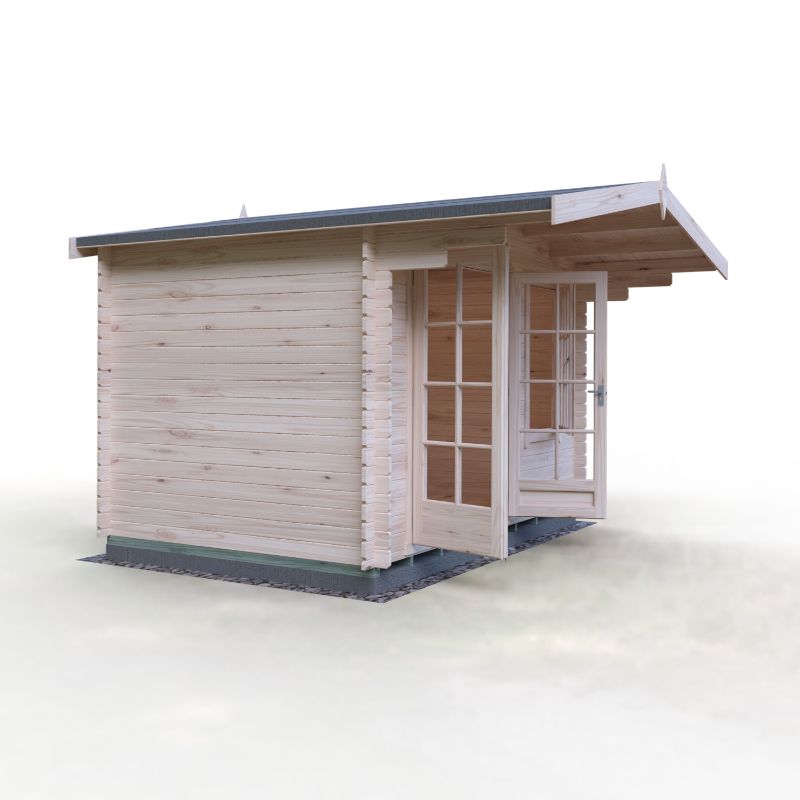 Shire Glenmore 12x8 28mm Log cabin