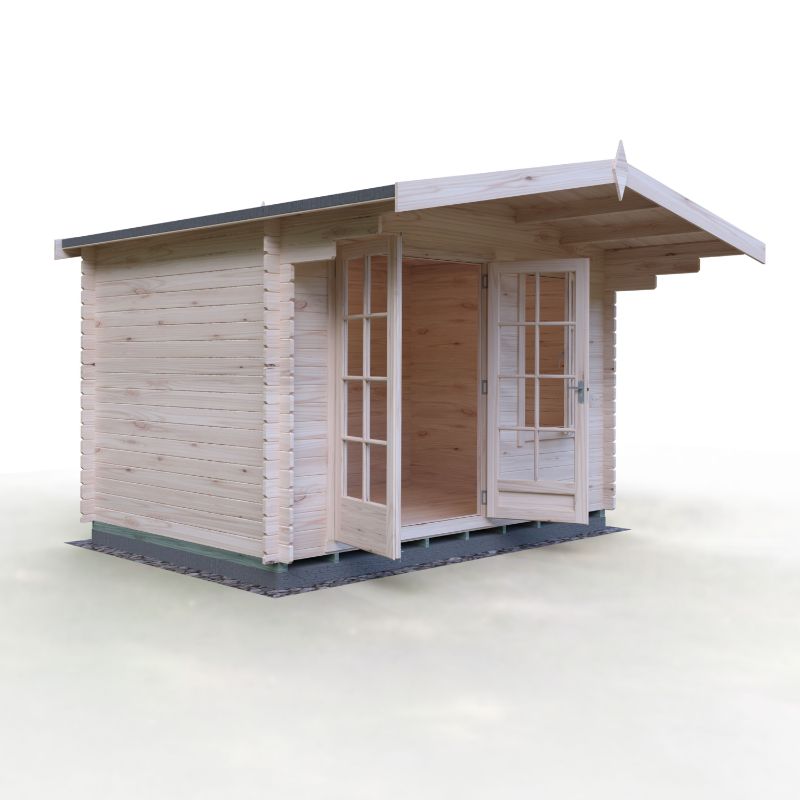 Shire Glenmore 12x8 28mm Log cabin