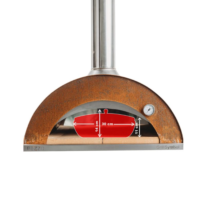 GrillSymbol Pizzo Wood Fired Pizza Oven