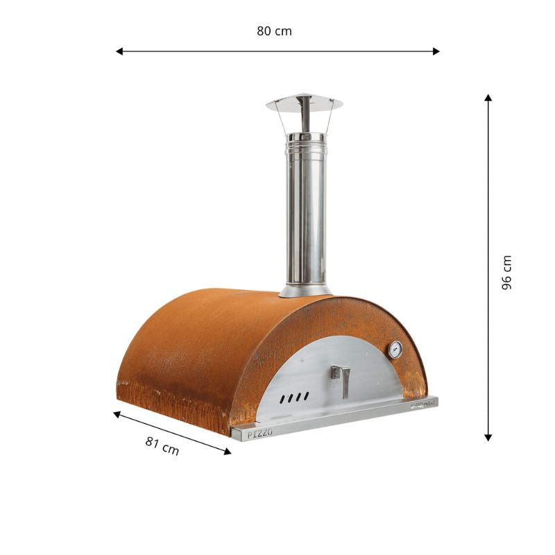 GrillSymbol Pizzo Wood Fired Pizza Oven