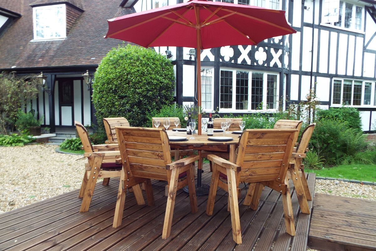 Charles Taylor - Eight Seater Circular Table Set
