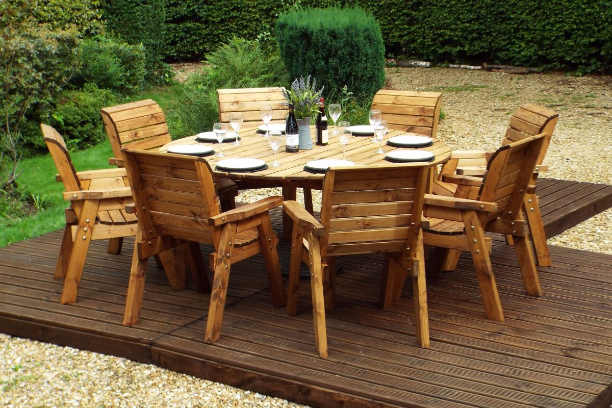 Charles Taylor - Eight Seater Circular Table Set