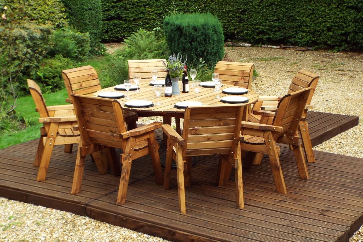 Charles Taylor - Eight Seater Circular Table Set