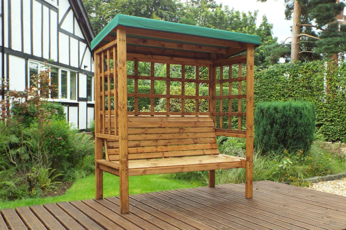 Charles Taylor - Bramham Three Seater Arbour Green
