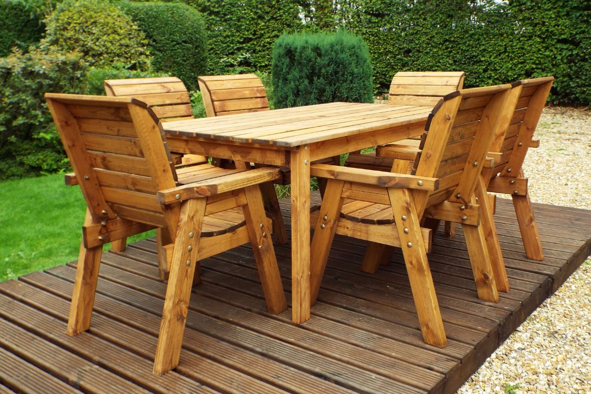 Charles Taylor -Six Seater Rectangular Table Set