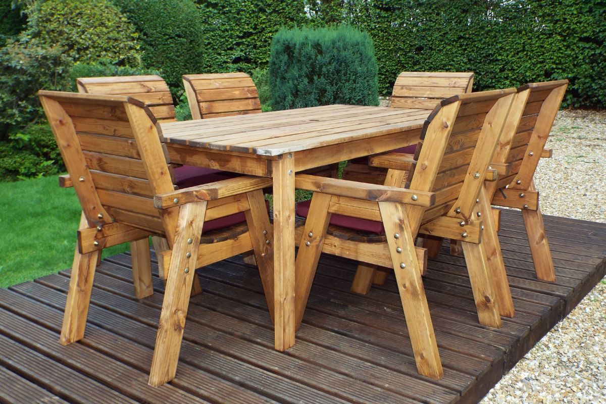 Charles Taylor -Six Seater Rectangular Table Set