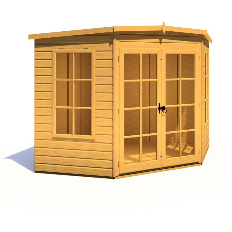 Shire Hampton Spec change to T&G Roof 8x8 Summerhouse