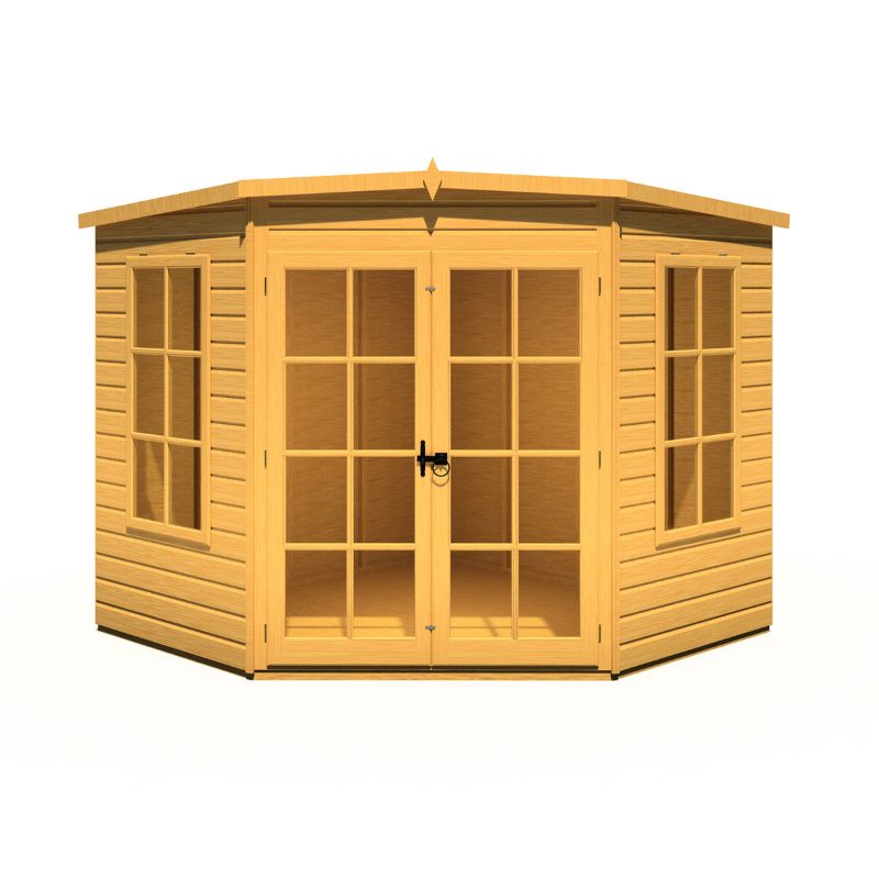 Shire Hampton Spec change to T&G Roof 8x8 Summerhouse